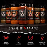 Spanglish Asadero 5oz Signature All Purpose Spice | Mexican Seasoning for Steak, Chicken, Pork, Lamb, and Elote | Low Sodium BBQ Rub and Marinade