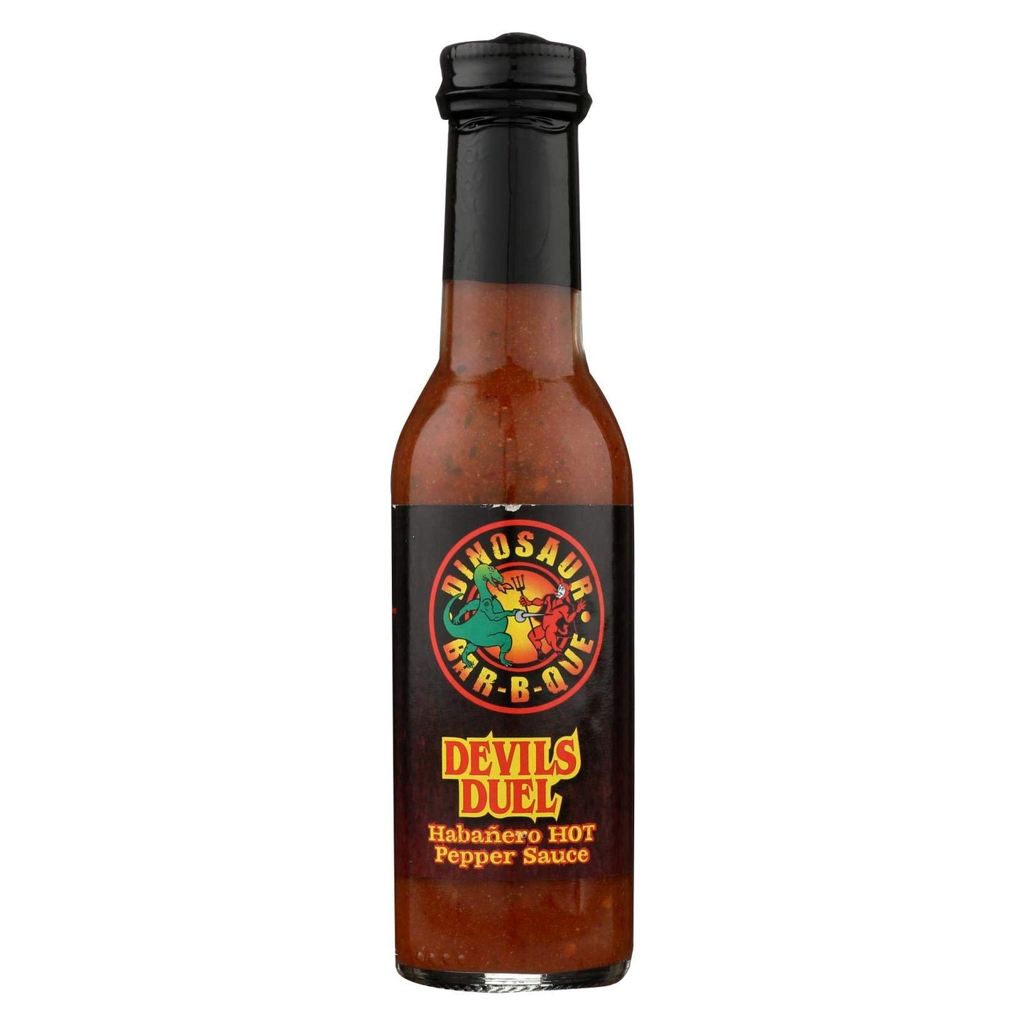 Devils Duel Habanero Pepper Sauce Fiendishly Hot 5 Ounces (Case of 12)