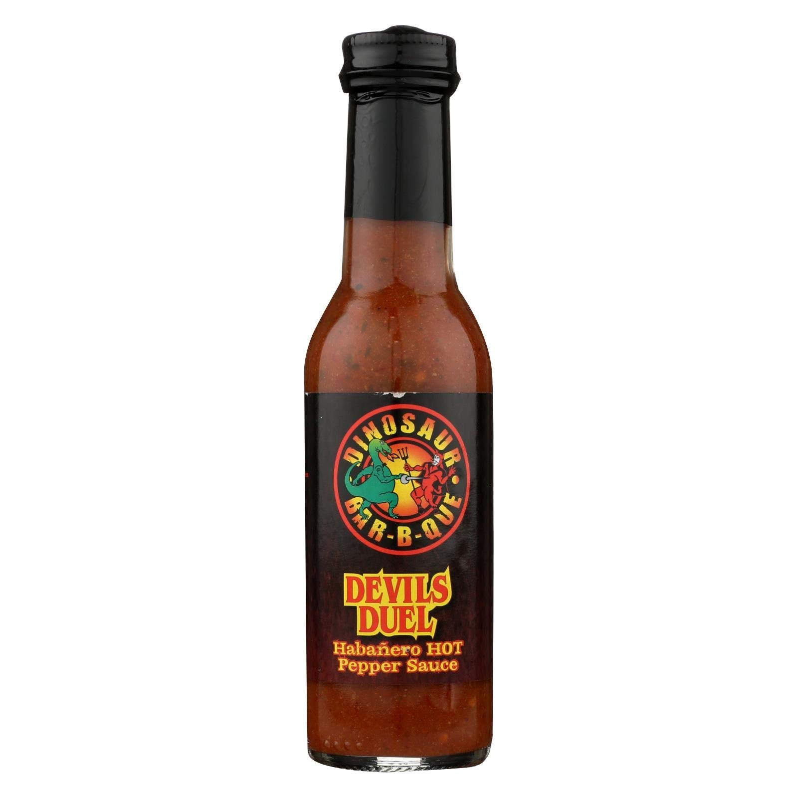 Devils Duel Habanero Pepper Sauce Fiendishly Hot 5 Ounces (Case of 12)