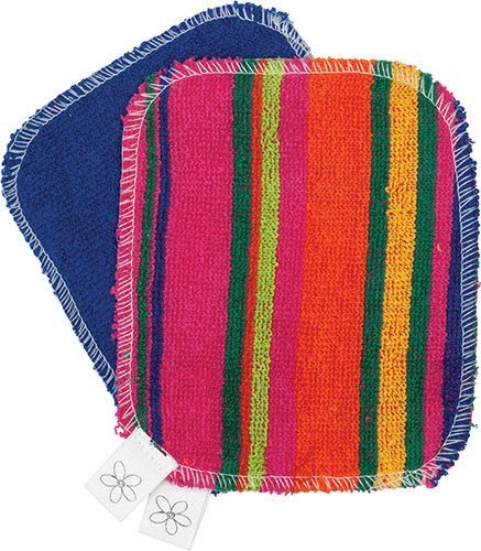 Skoy Scrub 5" x 6", Assorted Colors 2 count (a)