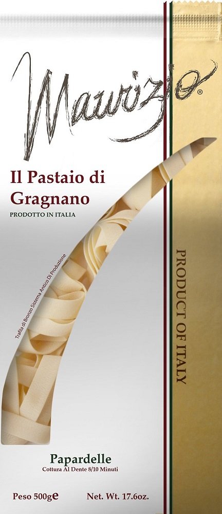 Maurizio - Italian Pappardelle Pasta, (4)- 17.6 oz. Pkgs.