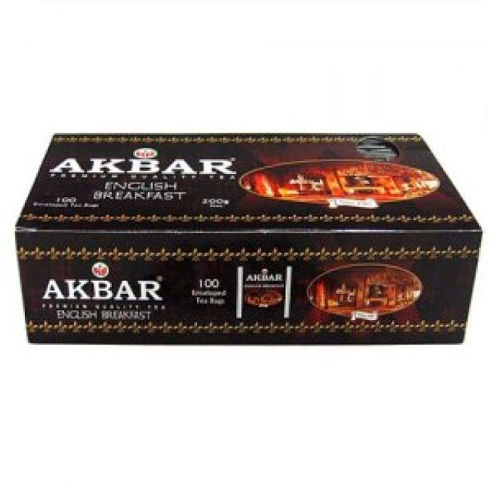 Akbar English Breakfast Tea 100T, Product of Sri Lanka
