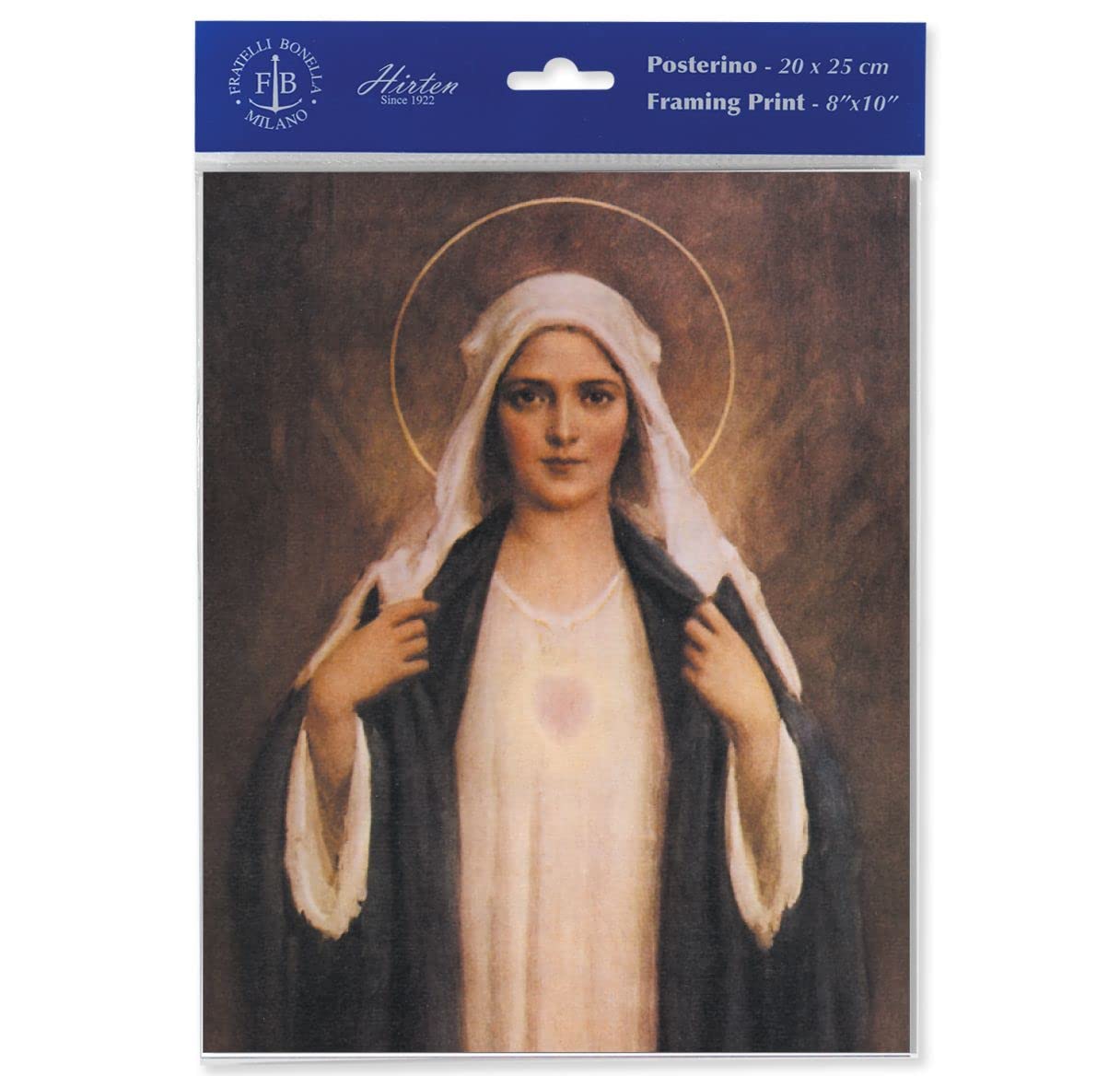 Chambers: Immaculate Heart of Mary 8"x10" Italian Prints, 3-Count Value Pack