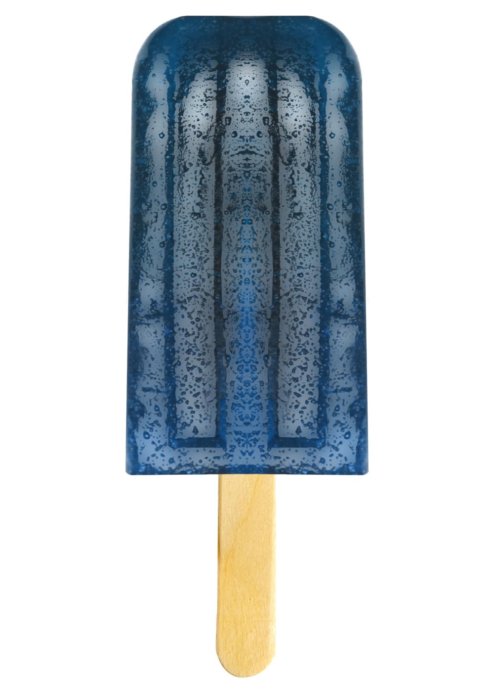 Gummy Popsicle: A Cool Treat with a Variety of Flavor Choices, by GGB Candies (Cherry & Blue Raspberry / 2-Pack)