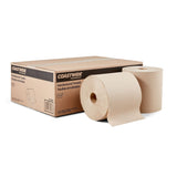 Coastwide Professional Recycled Hardwound Paper Towels, 1-Ply, 800 ft./Roll, 6 Rolls/Carton
