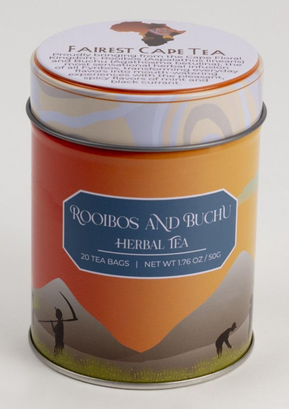 Fairest Cape Tea Company Rooibos & Buchu Herbal Tea