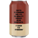 Stubborn Soda, Classic Root Beer, 12 Fl Oz Cans (Pack of 12)