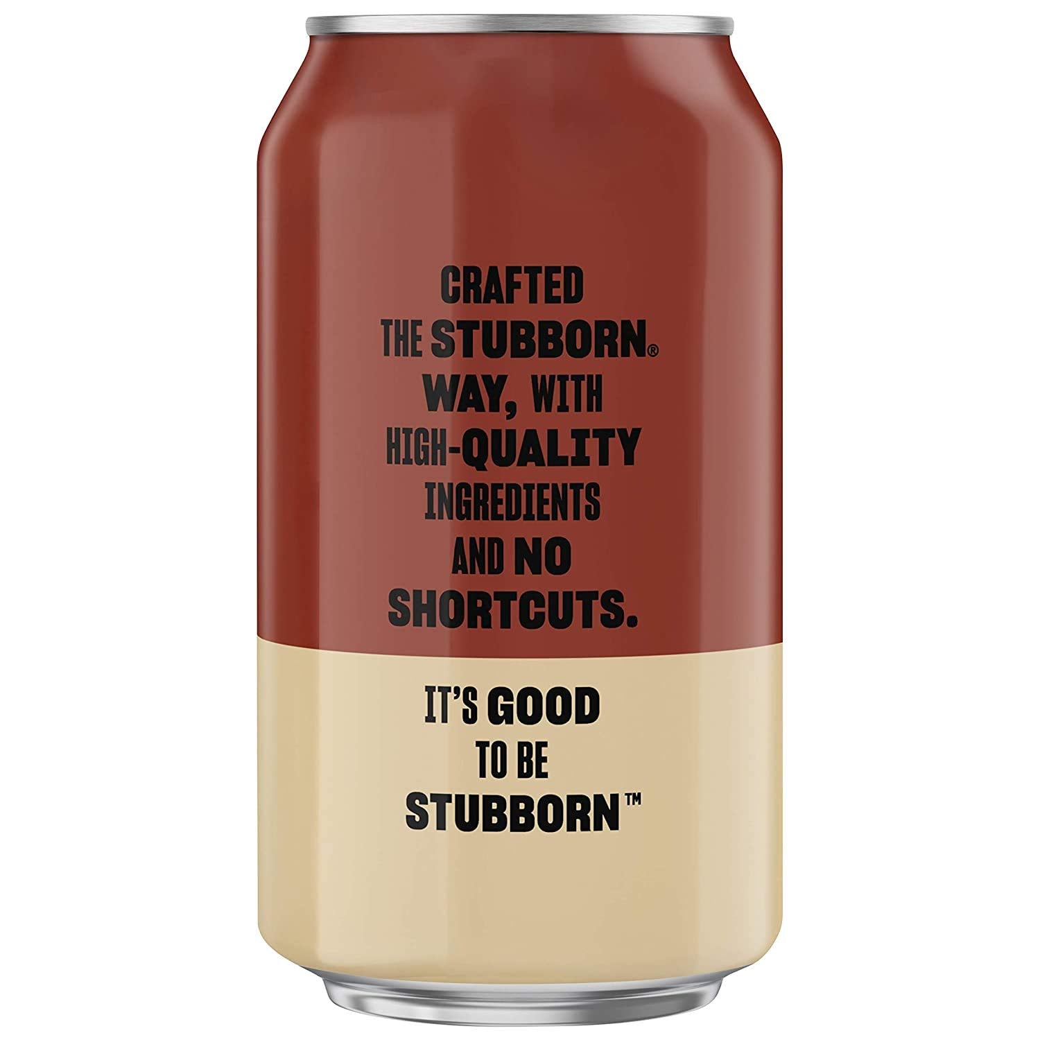 Stubborn Soda, Classic Root Beer, 12 Fl Oz Cans (Pack of 12)