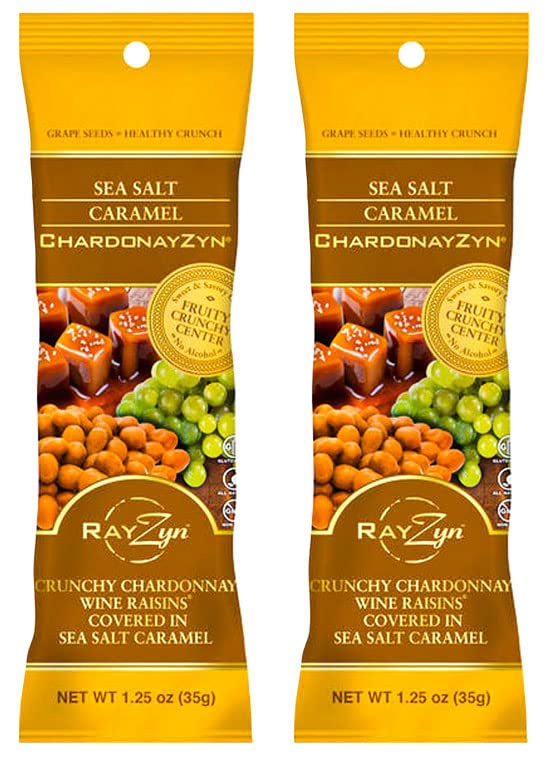 Wine RayZyn® Crunchy Chocolate ChardonayZyn® Wine Raisins® 1.25 oz (Pack of 2)