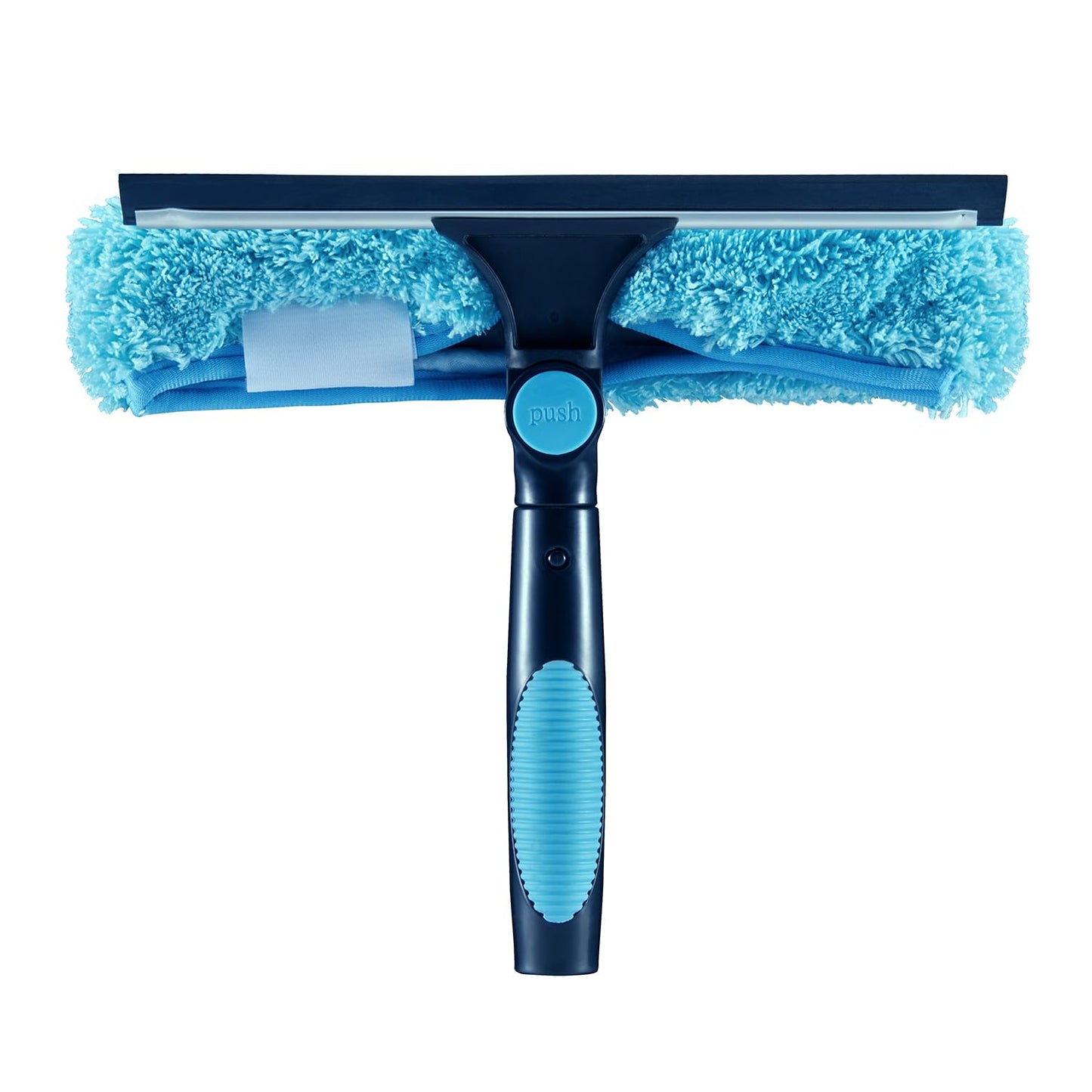 Hicavar 11" Window Squeegee and Microfiber Scrubber 2-in-1 Combo Cleaning Tools (Attachement Only) (1)