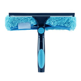Hicavar 11" Window Squeegee and Microfiber Scrubber 2-in-1 Combo Cleaning Tools (Attachement Only) (1)