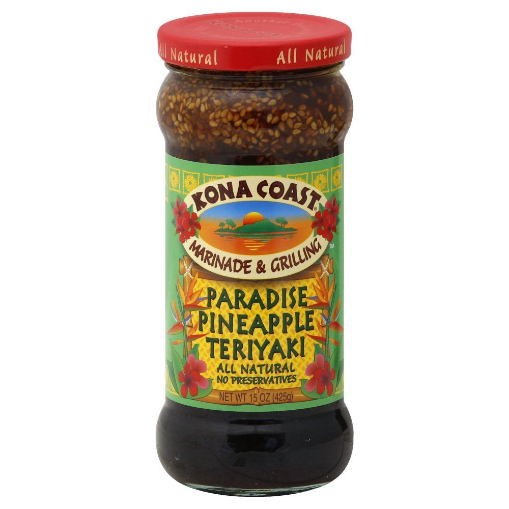 Kona Coast Sauce Teriyaki Pardse Pnapple