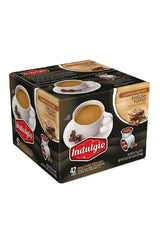 Indulgio English Toffee Cappuccino Single Serve K-cup, 42 Count (Compatible with 2.0 Keurig Brewers)