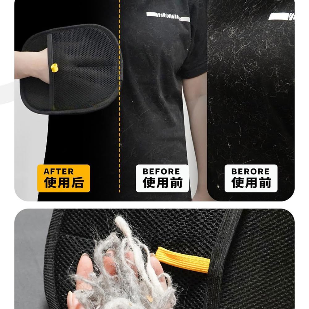 1 piece cat hair cleaner, cat hair remover, dog hair scraper, static hair remover pet gloves
