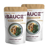 Le Sauce & Co. 4-serving Roasted Chicken Gourmet Brown Gravy, Gluten Free, Premium Broth, Add to Rotisserie Chicken Breast, Mashed Potatoes, Pantry