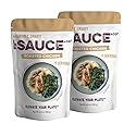 Le Sauce & Co. 4-serving Roasted Chicken Gourmet Brown Gravy, Gluten Free, Premium Broth, Add to Rotisserie Chicken Breast, Mashed Potatoes, Pantry
