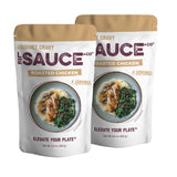 Le Sauce & Co. 4-serving Roasted Chicken Gourmet Brown Gravy, Gluten Free, Premium Broth, Add to Rotisserie Chicken Breast, Mashed Potatoes, Pantry