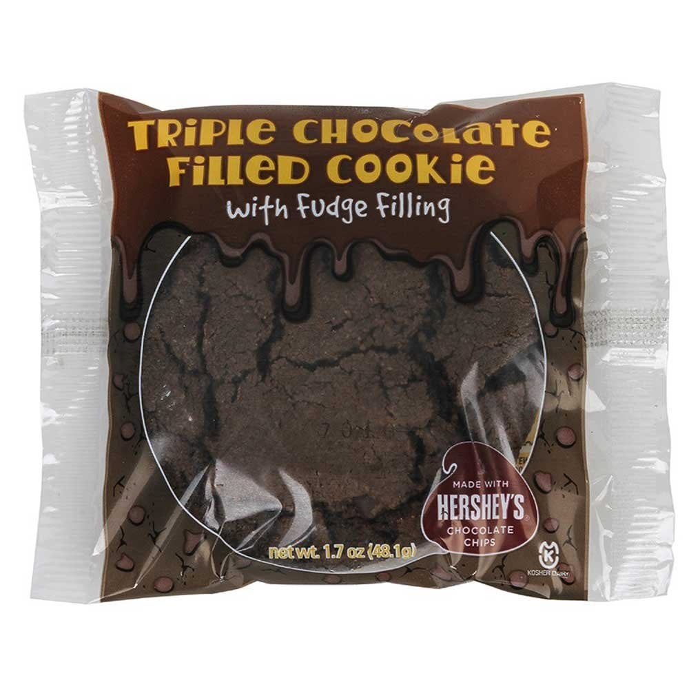 Richs Whole Grain Triple Chocolate Filled Cookie, 1.7 Ounce -- 120 per case.