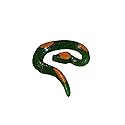 The Gummy Bear Guy (TM) | World's Greatest Gummy (TM) - King Snake | Nearly 2.5 Feet Long! (Green Apple w/Orange)