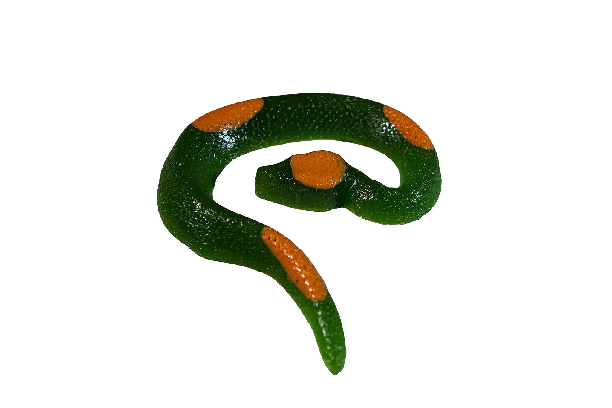 The Gummy Bear Guy (TM) | World's Greatest Gummy (TM) - King Snake | Nearly 2.5 Feet Long! (Green Apple w/Orange)