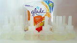12 Glade Hawaiian Breeze Scented Oil Plugins Warmer Refills No Outer Package
