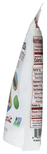 Justin's Dark Chocolate Peanut Butter Candy Pieces - 4.5oz bag Organic, Gluten Free, Non-GMO, Responsibly Source, Rainforest Alliance Certified Cocoa