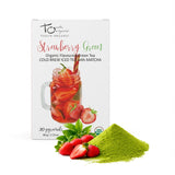 Touch Organic Strawberry Green Tea COLD BREW TEA With MATCHA