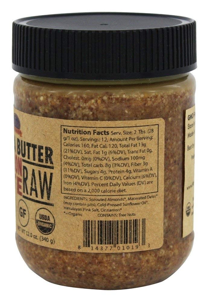 Manna Organics Manna Butter Cinnamon Date - Sprouted, 12 ounce
