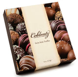 Coblentz Chocolate Assorted Swiss Style Chocolate Truffles, 9 Pieces, 4 Oz