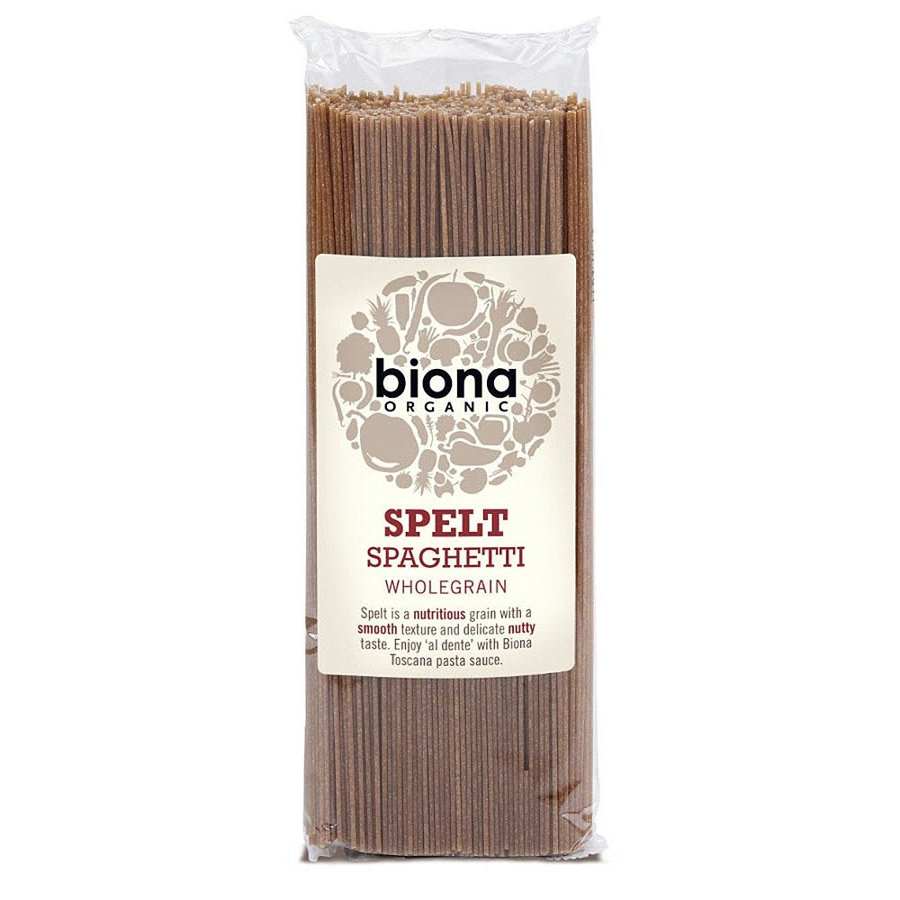 Biona Organic Spelt Wholegrain Spaghetti 500g - Pack of 2