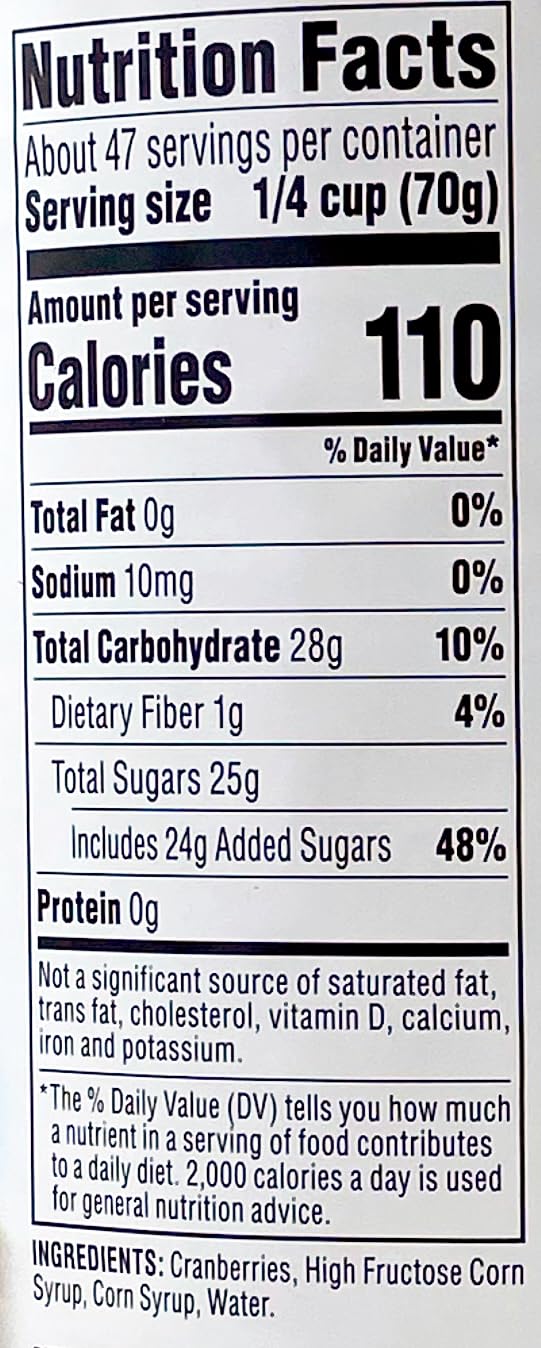 Ocean Spray Jellied Cranberry Sauce | Kosher | Made in America | 7.31 lb