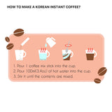 Korean Instant Coffee Variety Sample Pack, 20 Sticks (Maxim Mocha, Maxim Original, Rose Bud Mocha, Rose Bud Original)