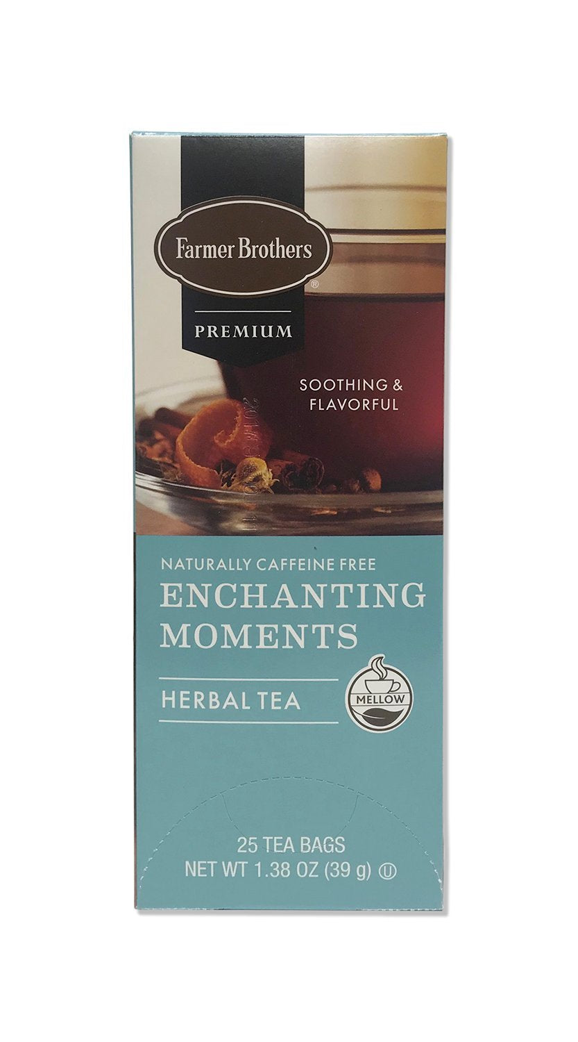 Farmer Brothers Premium: Enchanting Moments Herbal Tea - 2/25 ct boxes