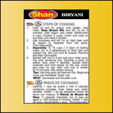 Shan - Biryani Masala Seasoning Mix (50g) - Spice Packets for Spicy Meat Layered Pilaf