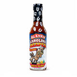 Ass Kickin’ Carolina Reaper Hot Sauce (5 oz) - Extreme Heat Level - Gourmet Super Hot Pepper Sauce for Wings, Tacos & Pizza