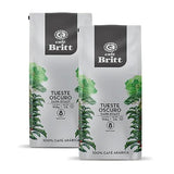 Café Britt® - Costa Rican Dark Roast (2 Lbs Each) (2-Pack) (4 Lbs Total) - Whole Bean, Arabica Coffee, Kosher, Gluten Free, 100% Gourmet & Dark Roast