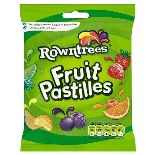 Rowntrees Fruit Pastilles Bag 143g - PACK OF 3