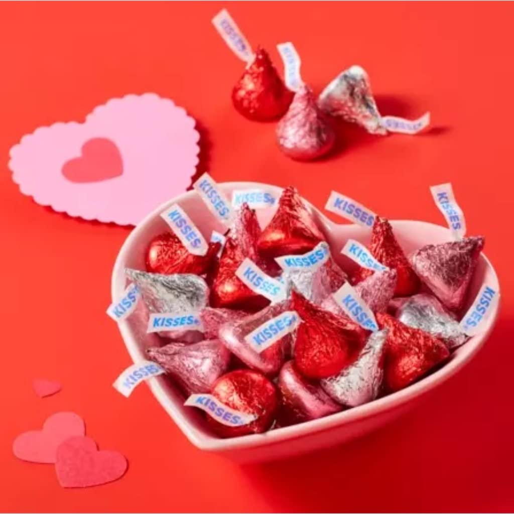 Kises 2lb Pack of Valentines Candy Individually Wrapped, Enjoy Valentines Chocolates for Sharing with Friends and Family, Ideal for Gifting, Candy