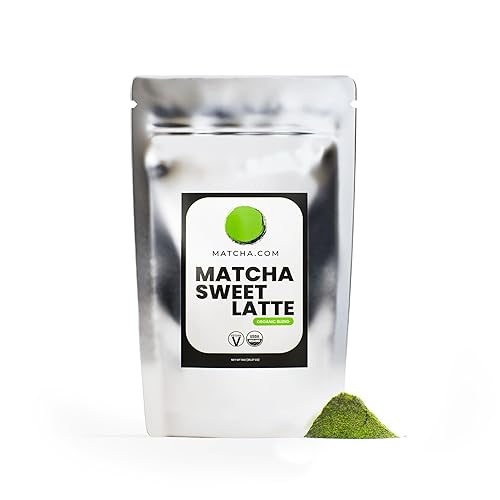 Matcha Kari - Organic Sweetened Matcha Mix, Cafe Style Green Tea Latte Powder, Easy to Mix - 2.2 Pound Bag (1 kg)