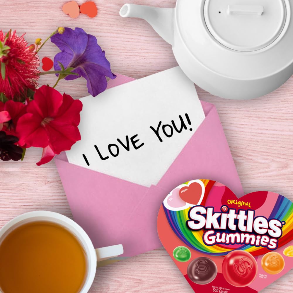 Skittles Gummies Original Heart Box, 5.8 Oz