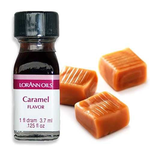 LorAnn Caramel SS Flavor, 1 dram bottle (.0125 fl oz - 3.7ml - 1 teaspoon)