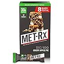 MET-Rx Big 100 Protein Bar, Meal Replacement, 30G Protein, Gluten Free, Crispy Apple Pie, 3.52 oz. ea, 8 Count (Packaging May Vary)