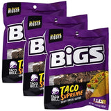 Taco Supreme Flavored Sunflower Seeds 3.63 oz Bag (Pack of 3)