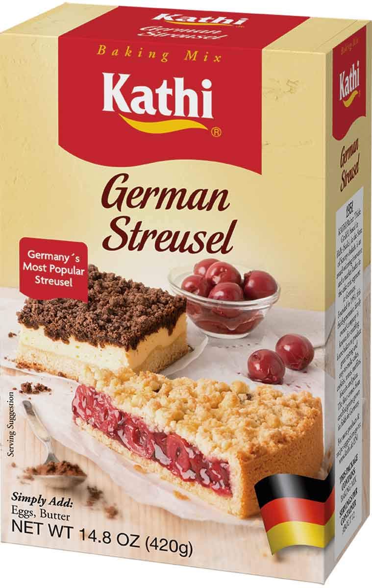 Kathi Streusel Cake Mix, 14.8 Ounce