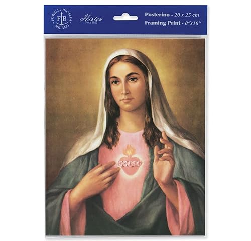 La Fuente: Immaculate Heart of Mary 8"x10" Italian Prints, 3-Count Value Pack
