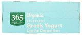 365 by Whole Foods Market, Organic Greek Yogurt Blueberry Low Fat Dessert Bars, 2.5 fl oz, 4 ct, (Frozen)