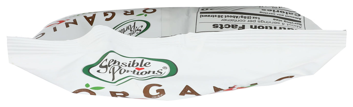 Sensible Portions Organic Zesty Ranch Garden Veggie Straws, 4.25 OZ