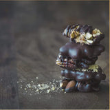 Nut Clusters Chocolates 2 Pack - Chocolate Nuts Gift Set, Kosher Dairy Free. Brooklyn Handcrafted, Caramel Drizzled Pecan, Roasted Almond, Brittle