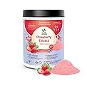 Bionutricia Strawberry Extract Powder 20:1 - No Sugar Added, Rich in Vitamin C & Antioxidants, Great for Smoothies, Baking & Drinks, Vegan, Non-GMO