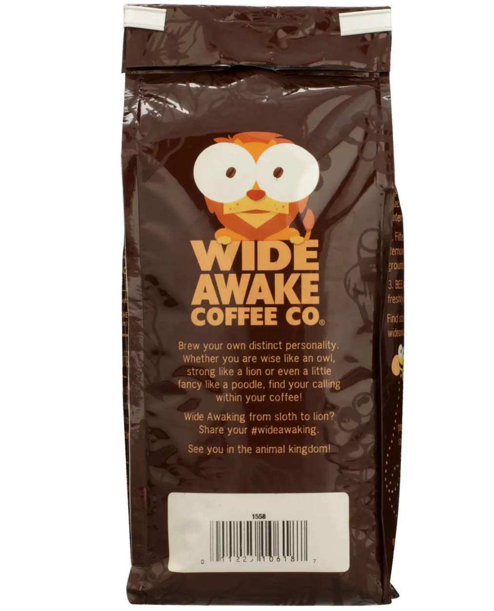 Wide Awake Coffee House Blend Ground Coffee, 12 Ounce